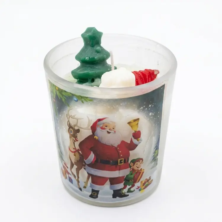 Christmas themed Soy Candle